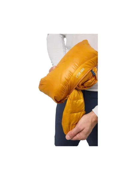 Geacă cu puf Jack Wolfskin portocaliu