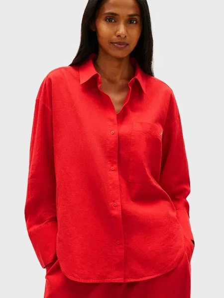 Сорочка Tommy Hilfiger червона