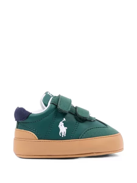 Sneakersy dziecięce Polo Ralph Lauren zielone