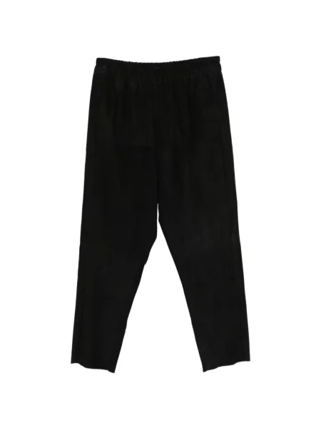 Spodnie Rundholz skórzane czarne