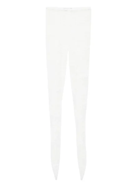 Ciorapi Giuseppe Di Morabito din dantelă alb