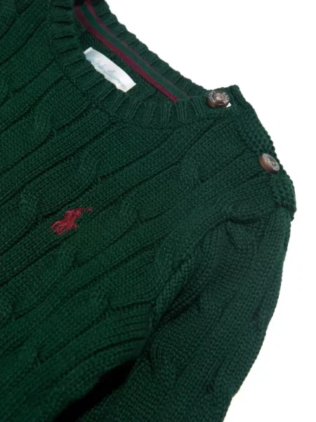 Sweter dziecięcy Polo Ralph Lauren zielony