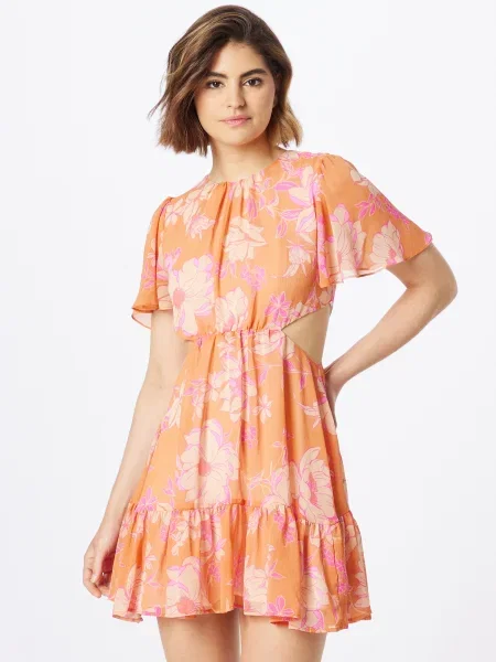 Dorothy Perkins Rochie de vară portocaliu / roz bej