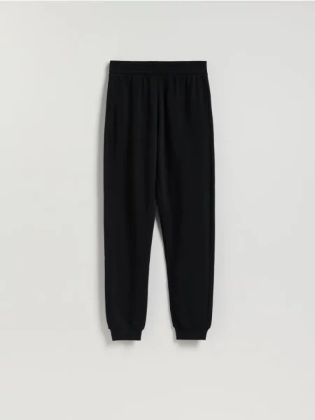 Reserved Довгі спортивні штани чорний