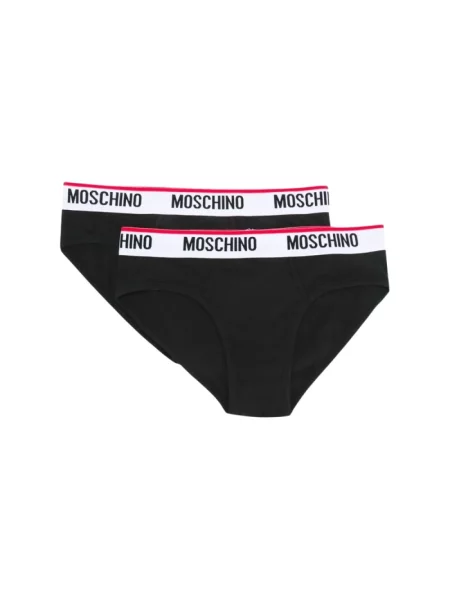Majtki Moschino biznesowe czarne