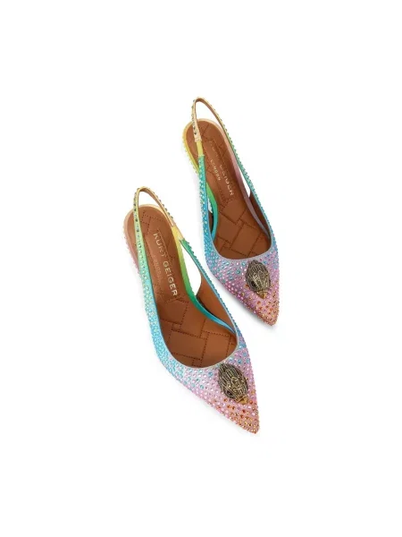 Kurt Geiger London szpilki Belgravia Sling 85 Other Fabric