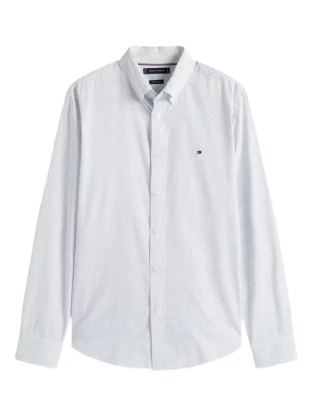 Lung cămașă Tommy Hilfiger alb
