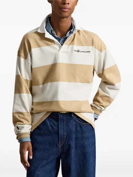 Șosete Polo Ralph Lauren cu model herringbone cu broderie plasă albastru
