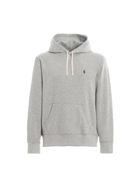 Bluza z kapturem Ralph Lauren z kapturem szara