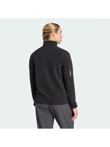 Flísová bunda Terrex Multi Essentials Half černá