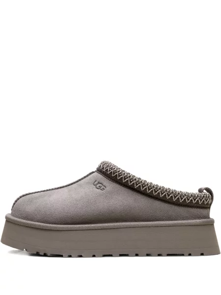 Papuci tip mules Ugg fără toc gri