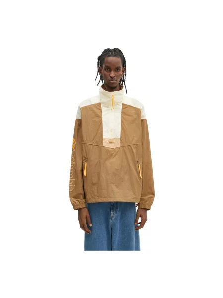 Anorak Columbia retro brązowa