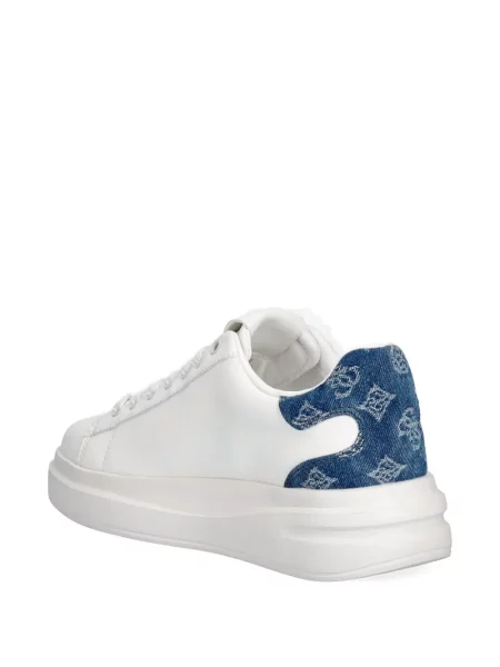 Sneakerși Guess alb