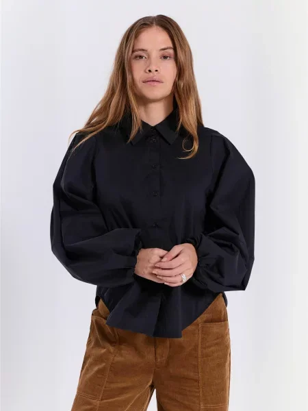 NORR Tricou Otilia negru