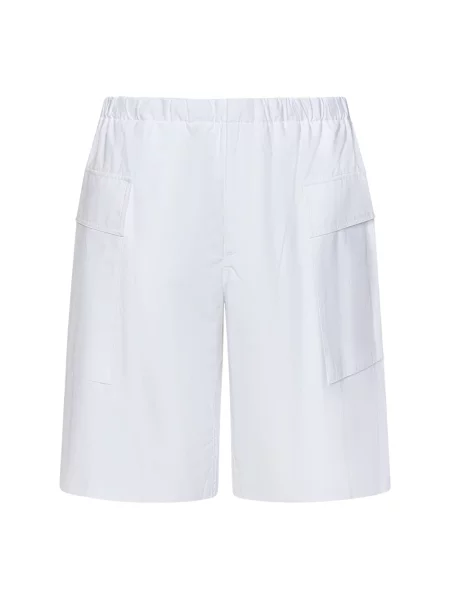Szorty cargo Jil Sander białe