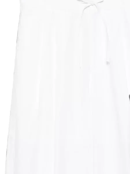 Pantaloni Less alb