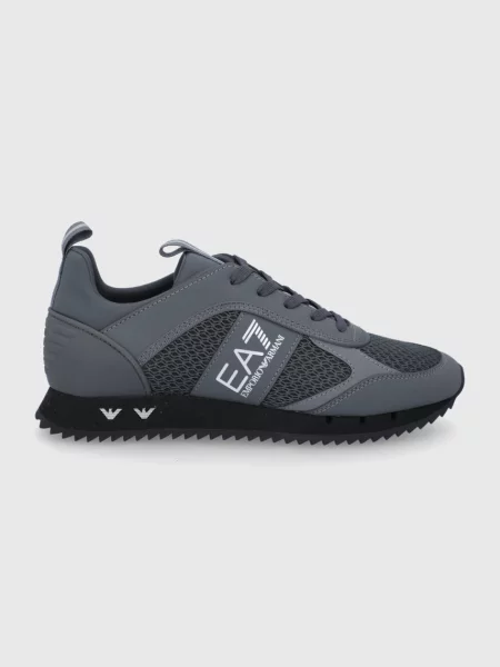 Обувки Emporio Armani сиво