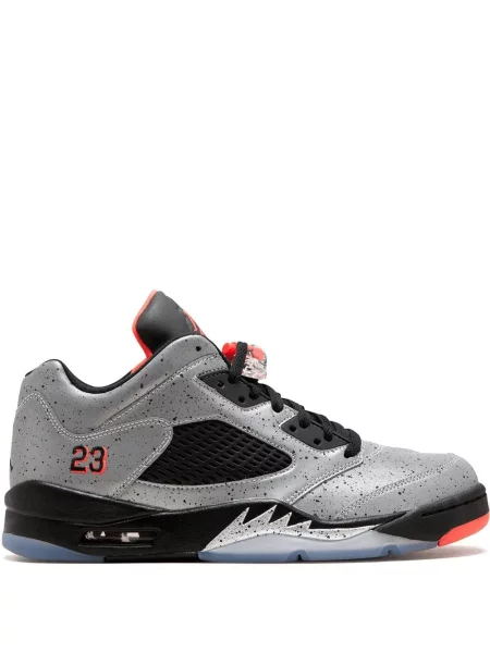 Sneakerși Jordan 5 Retro retro gri