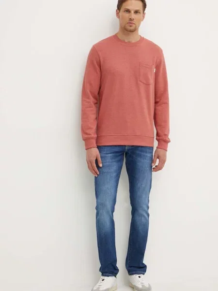 Кофта Pepe Jeans MANS CREW однотонна рожевий