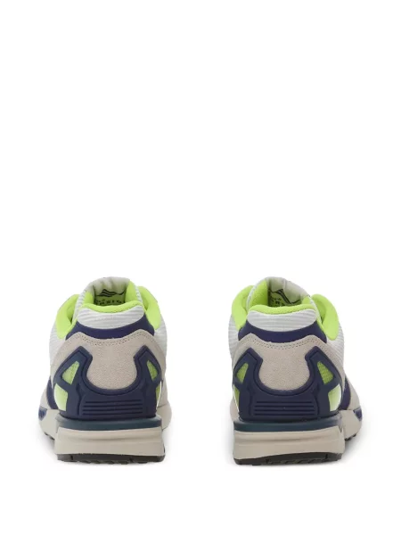 Pöttyös fűzős csipkés póló Adidas kék