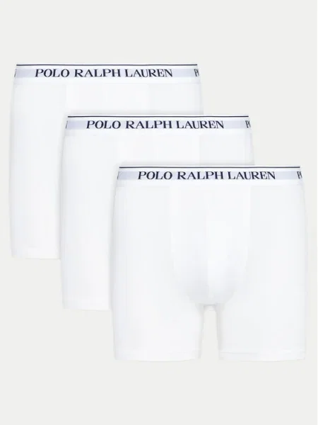 Polo Ralph Lauren Set 3 perechi de boxeri alb