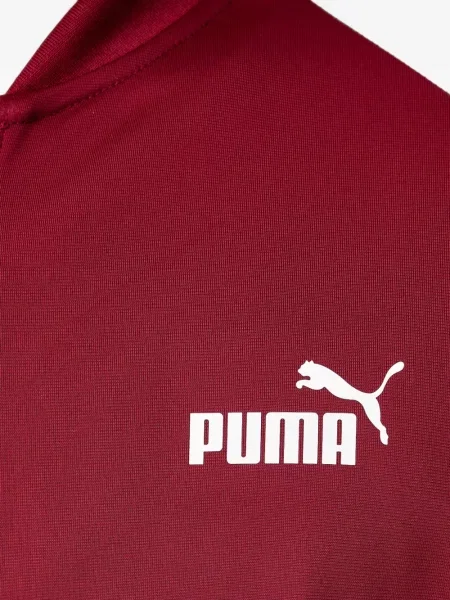 Суичър с цип Puma червено