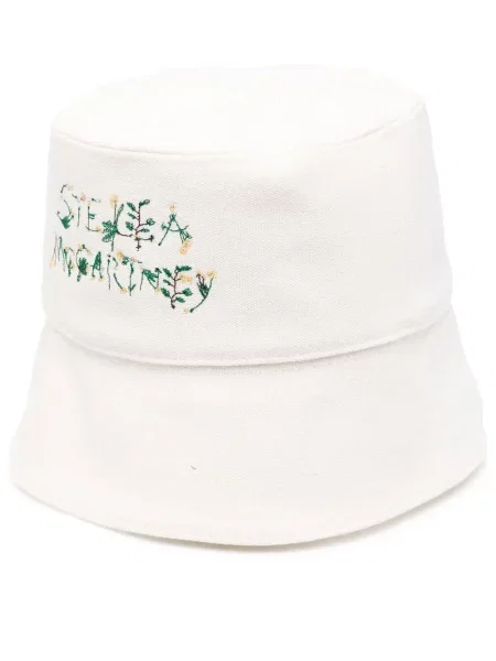 Pălărie Stella Mccartney cu broderie alb