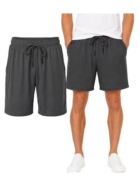 Pantaloni scurți de sport J.style negru