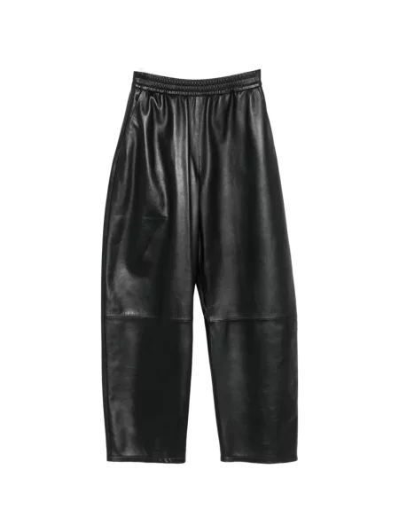 Pantaloni Arma din piele negru