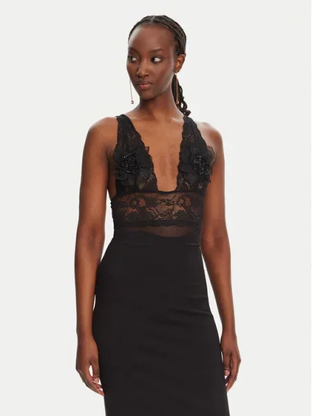 Боди Elisabetta Franchi черное