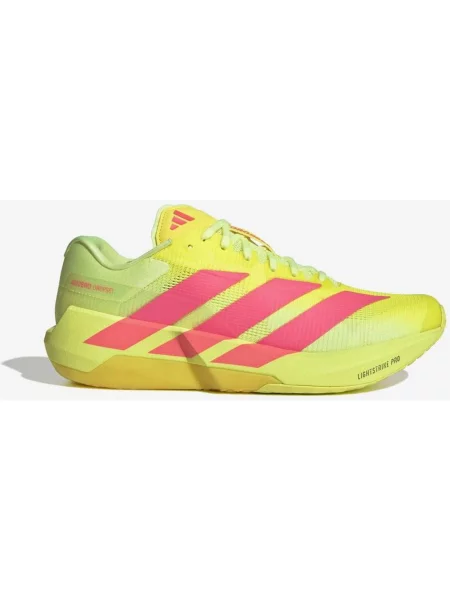 Buty do biegania adidas Adizero Dropset Pro Training żółty czerwony