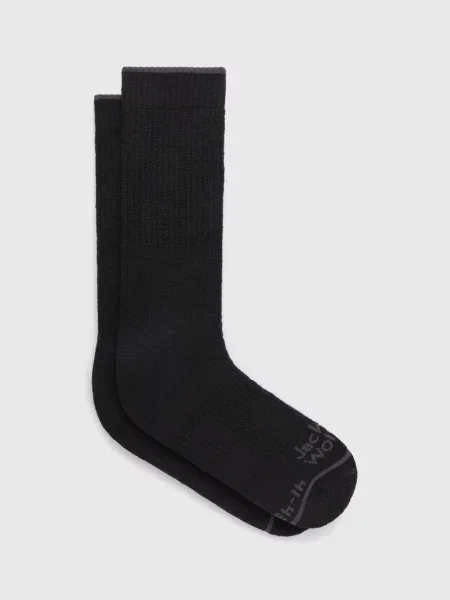 Чорапи Jack Wolfskin Trek Merino черно