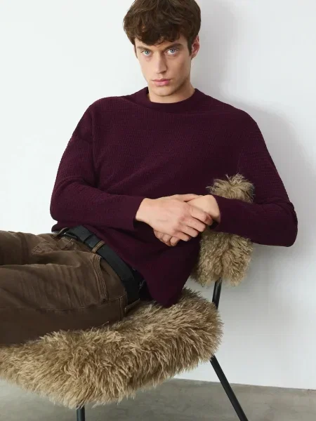 Pulover Medicine bordo