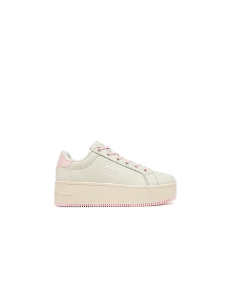 Tommy Jeans Sneakersy Tjw Flatform Ess růžová