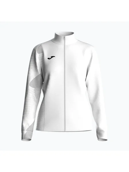 Bluză de tenis pentru femei Joma Challenge Full Zip white alb