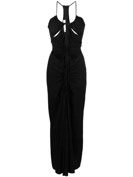Rochie midi Christopher Esber cu volane până la genunchi de costum