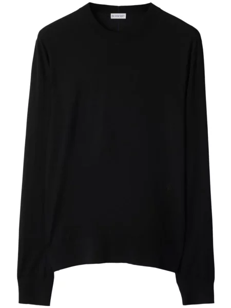 Pulover Burberry de lână negru
