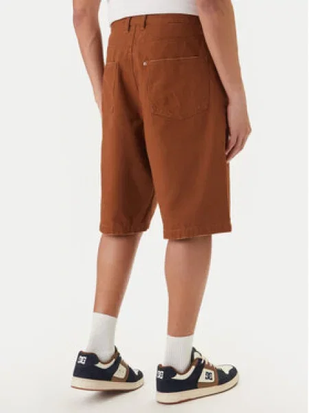 DC Shoes Jeans kratke hlače Bakrena Wide Leg
