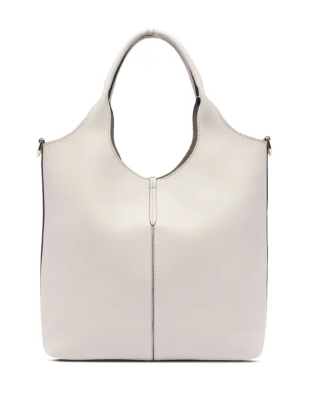 Geantă shopper Tod's din piele alb