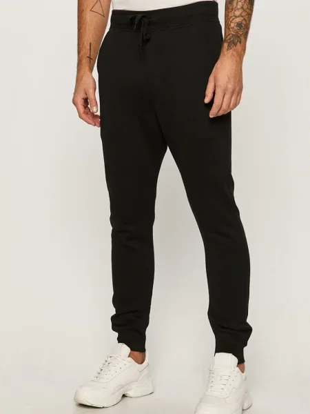 G-Star Raw Pantaloni bărbați neted negru