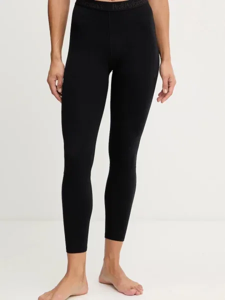 Legíny s příměsí vlny Peak Performance Magic černá