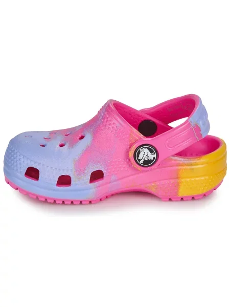 Klasické šľapky Crocs fialová