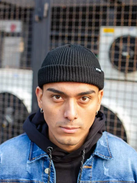 Шапка Without черная