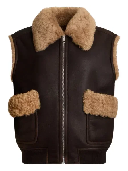 Kamizelka Bally brązowa