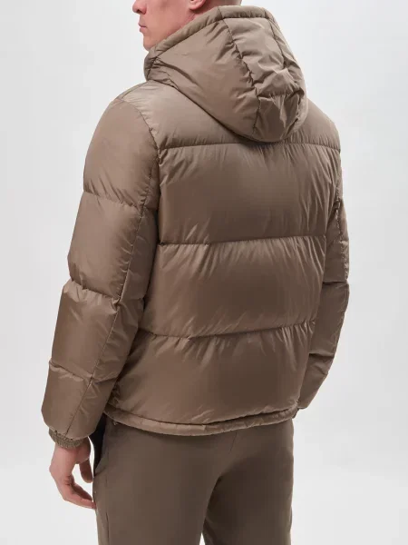 Пуховик Armani Exchange бежевий
