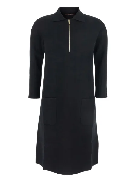 Rochie Max Mara de costum de jumătate de fermoar negru
