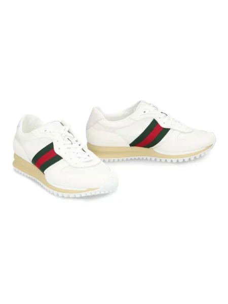 Sneakersy Gucci skórzane białe