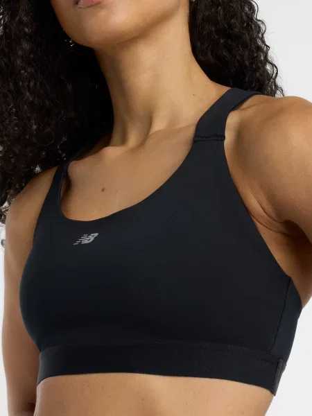 Спортивний топ New Balance чорний