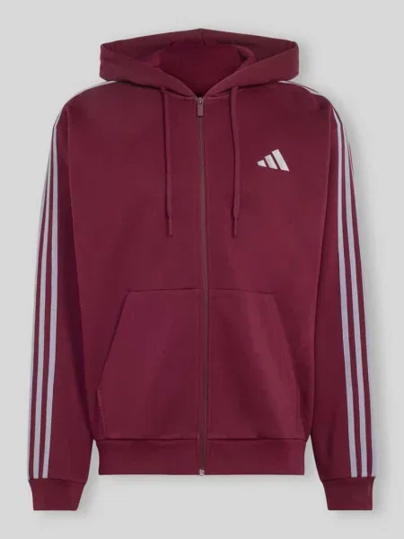 Kroj regular fit kurtka z kapturem z mieszanka bawełny z Adidas Sportswear