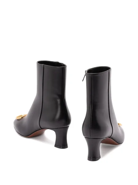 Botine Valentino Garavani din piele negru
